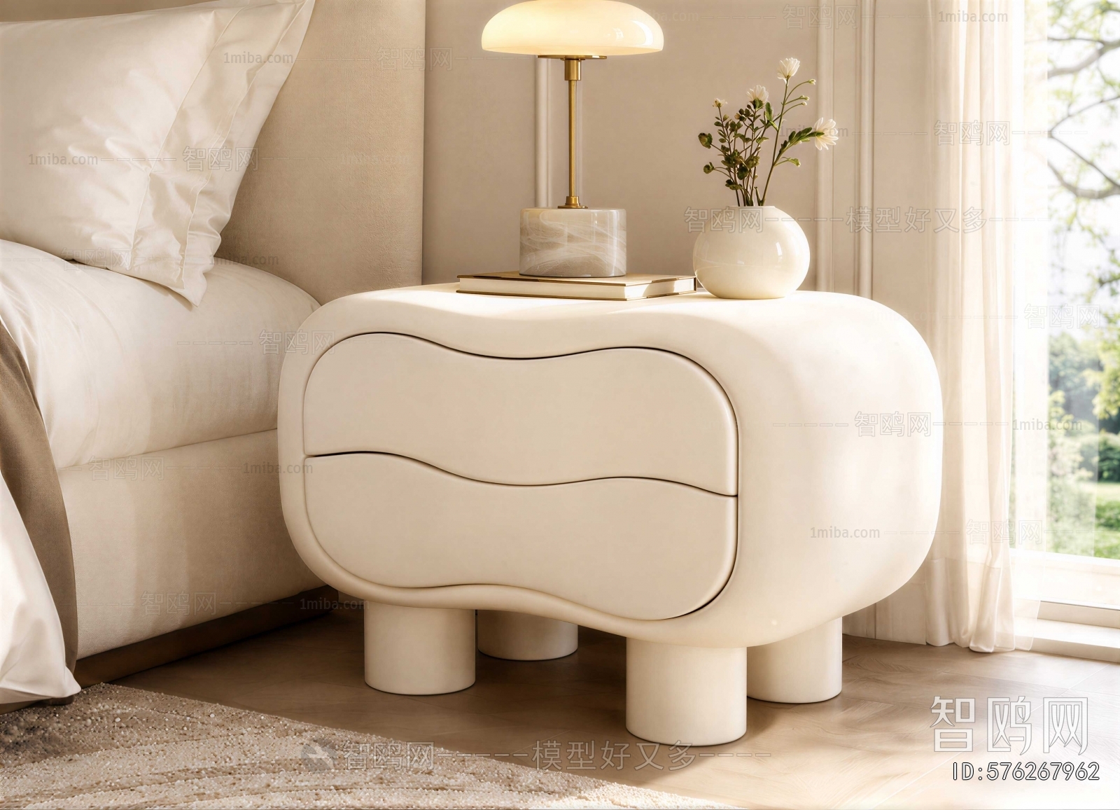 Modern Bedside Cupboard
