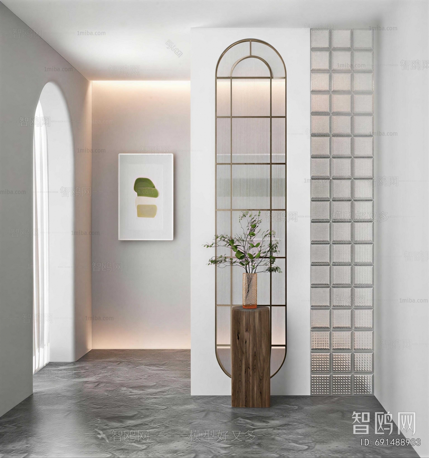 Modern Hallway