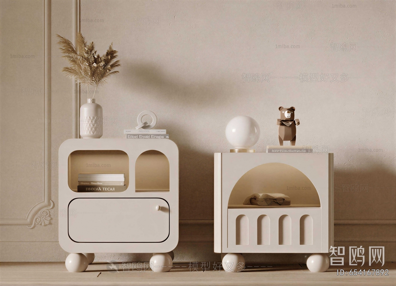 Modern Bedside Cupboard