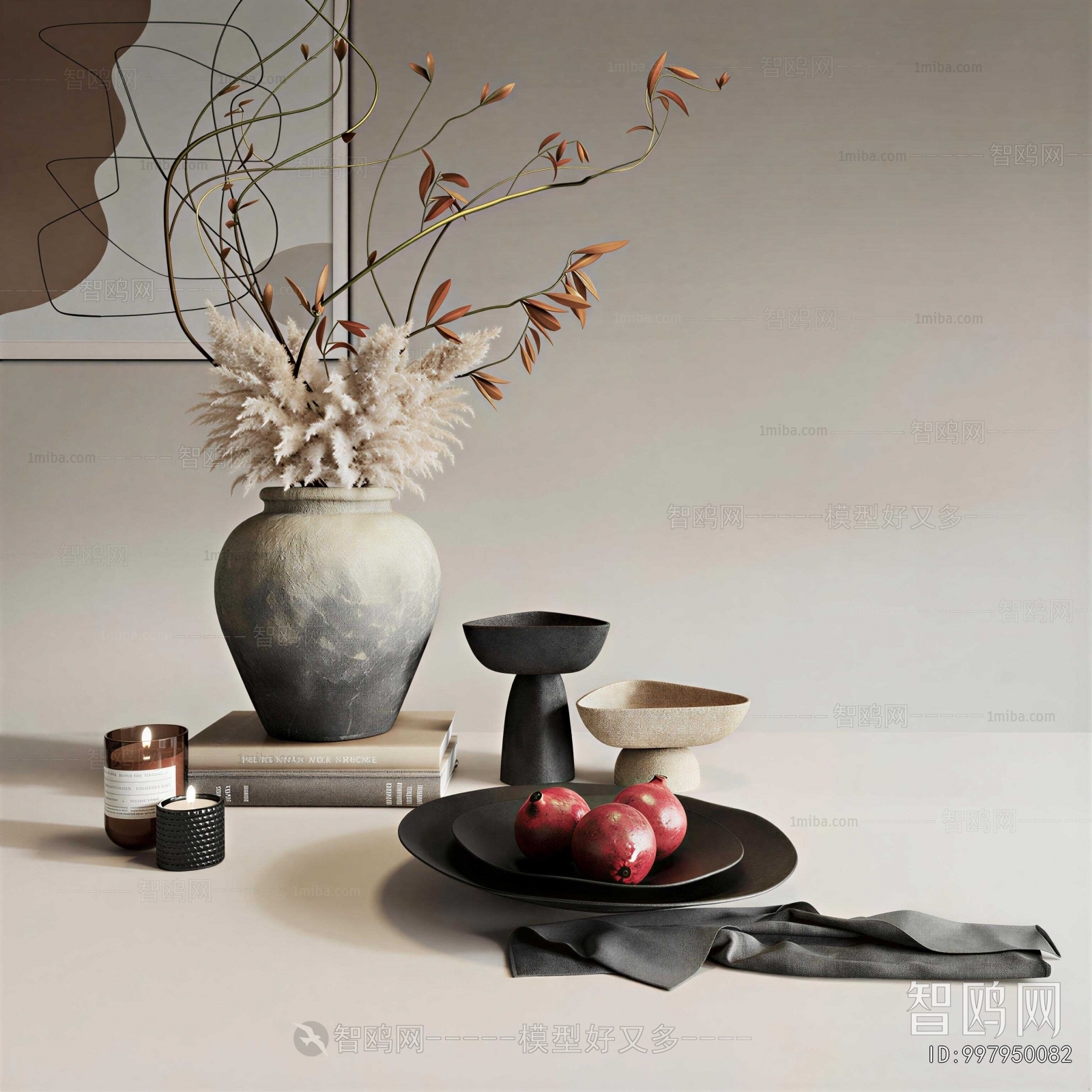 Wabi-sabi Style Decorative Set