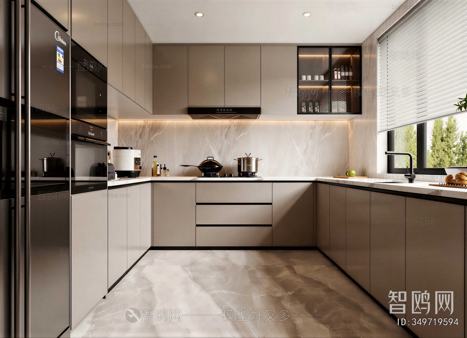 Modern The Kitchen