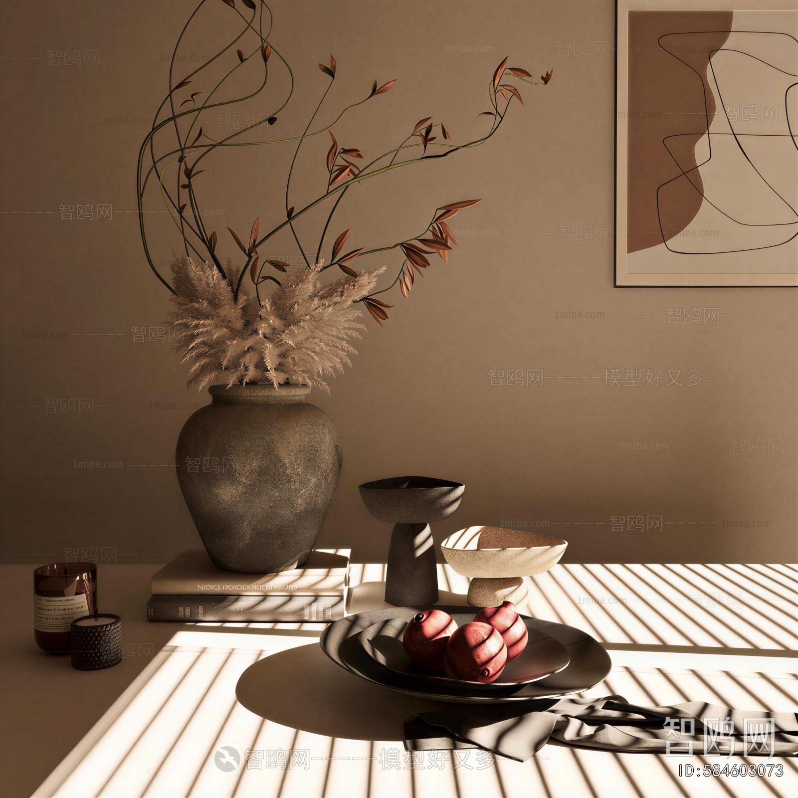 Wabi-sabi Style Decorative Set