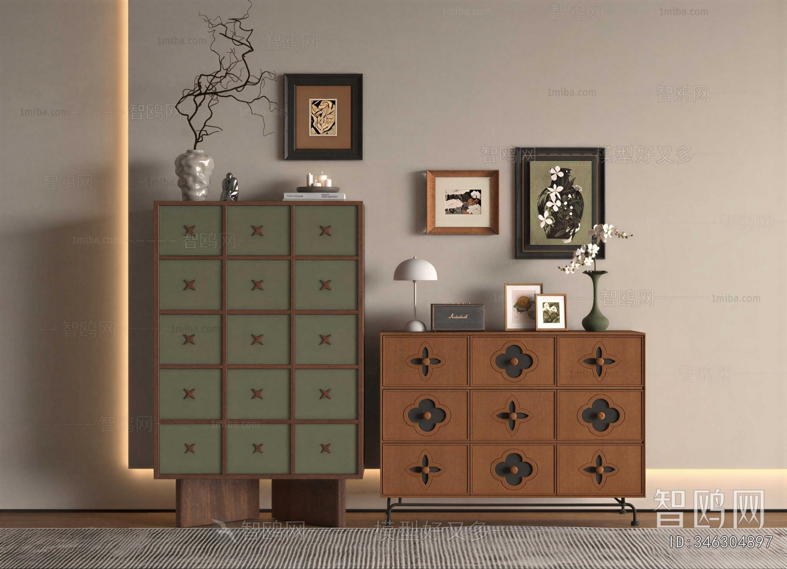 Modern Entrance Cabinet