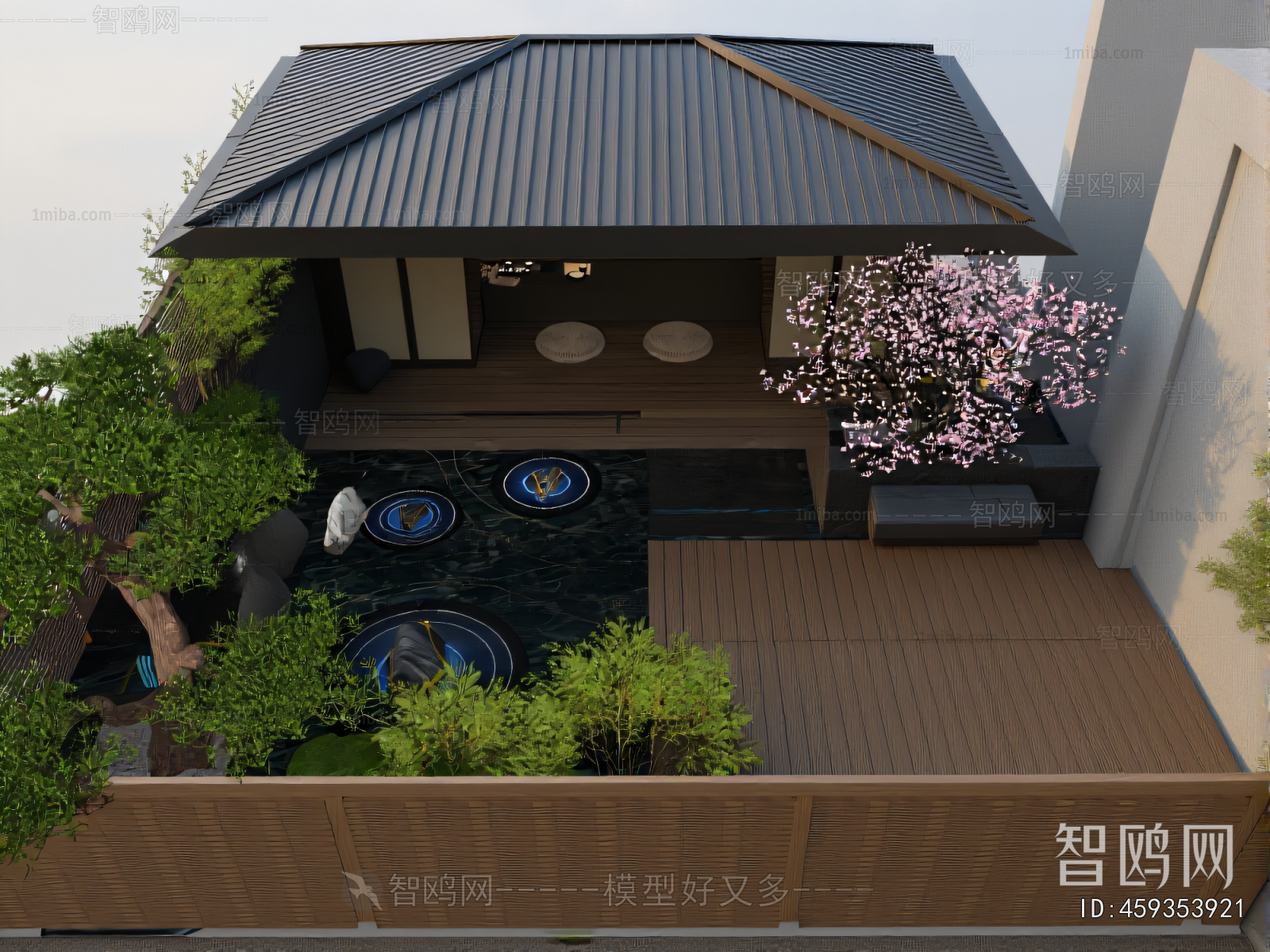 New Chinese Style Balcony
