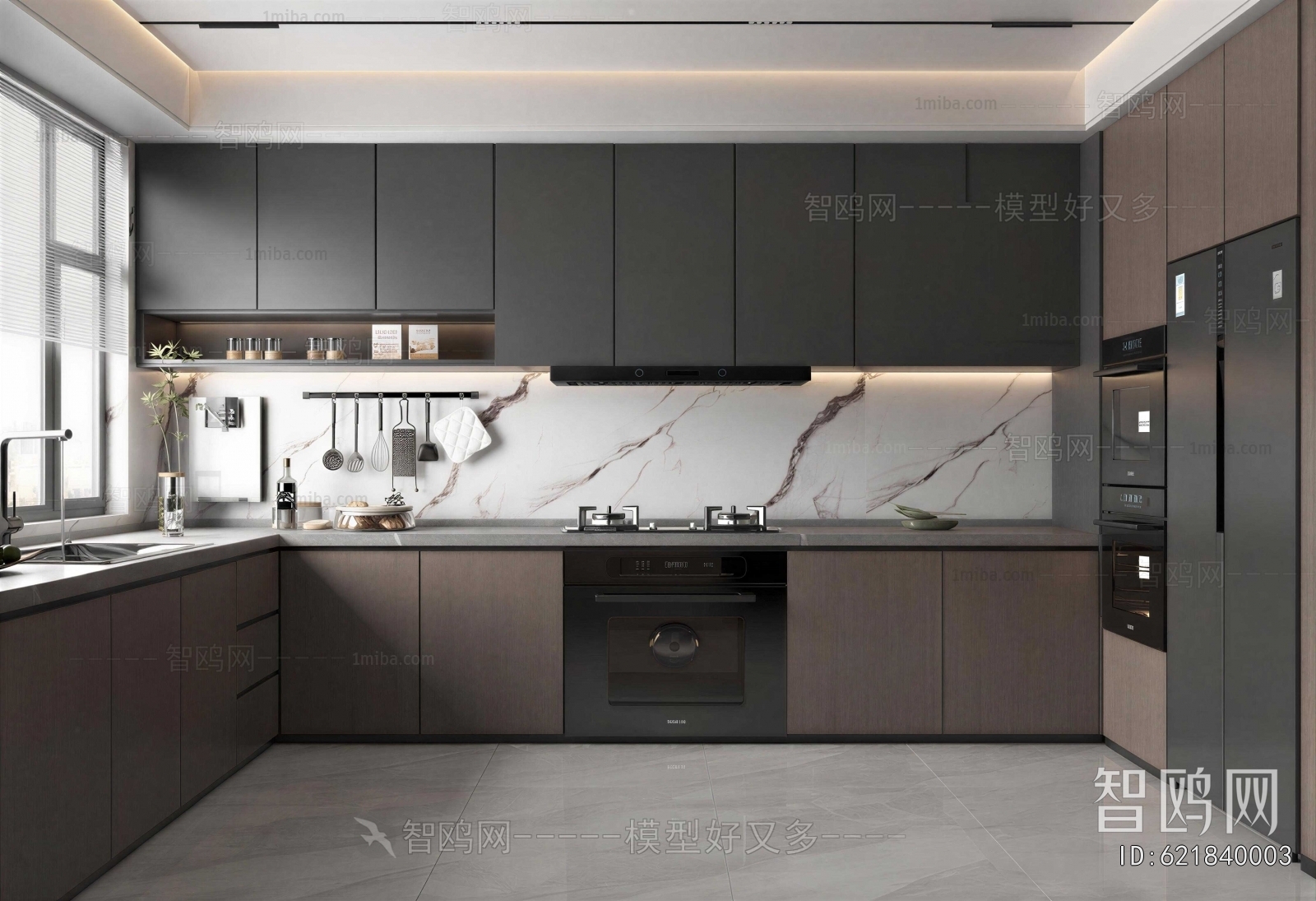 Modern The Kitchen
