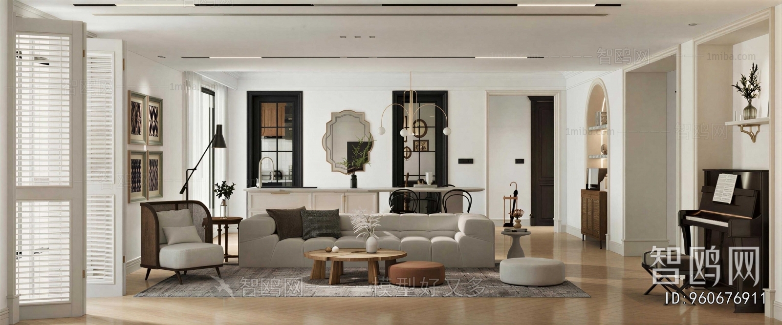 French Style A Living Room