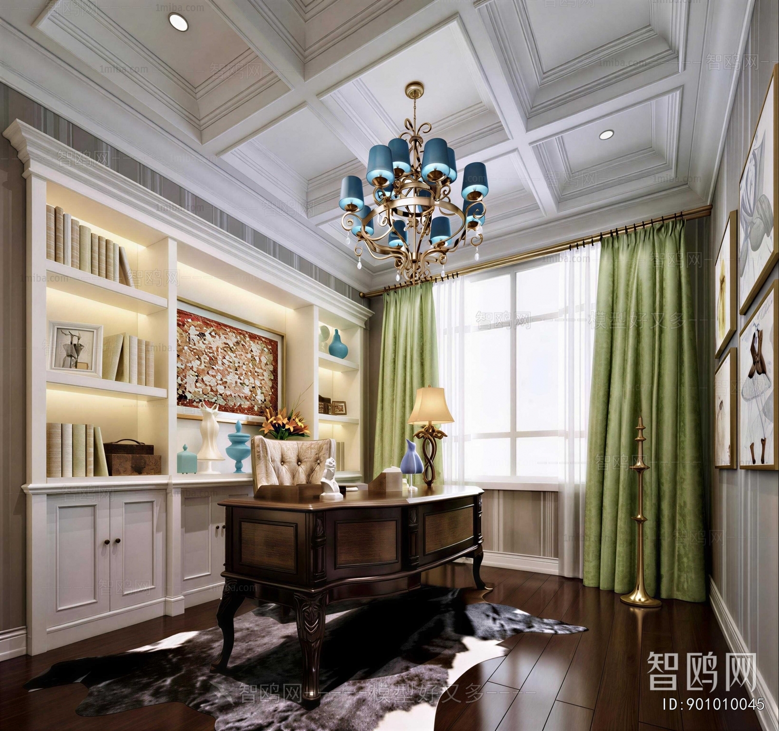 American Style Study Space