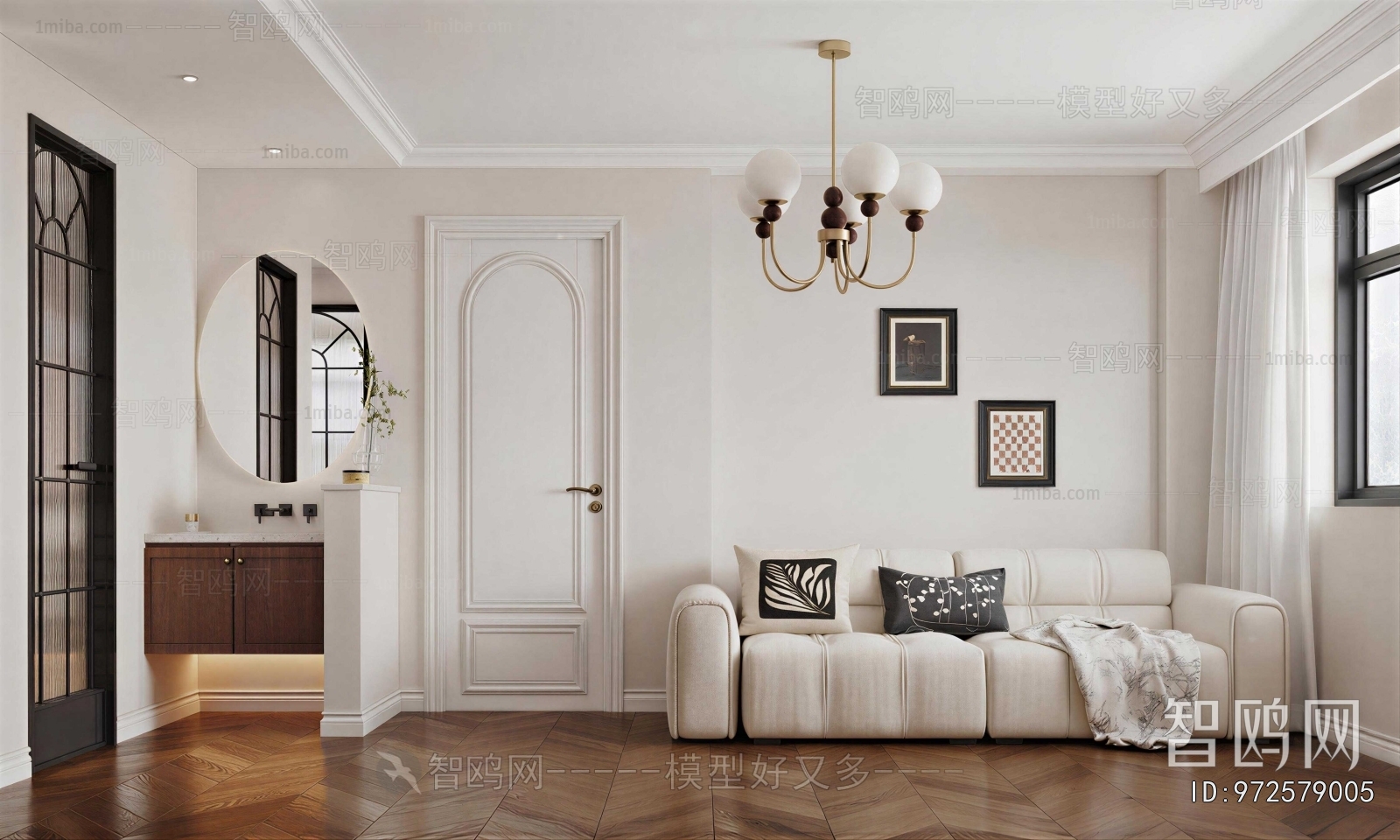French Style A Living Room