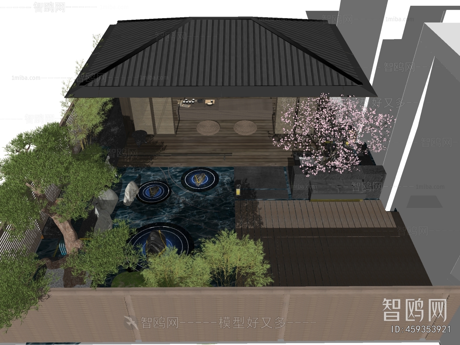 New Chinese Style Balcony