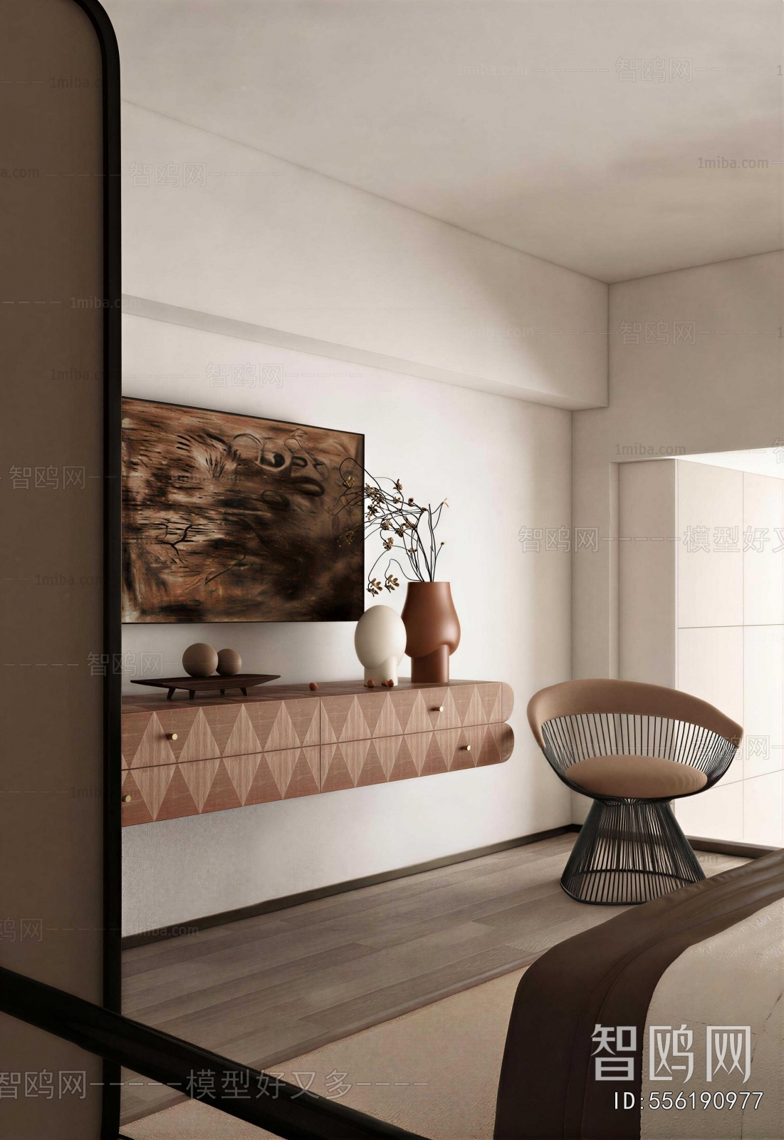 Wabi-sabi Style A Living Room