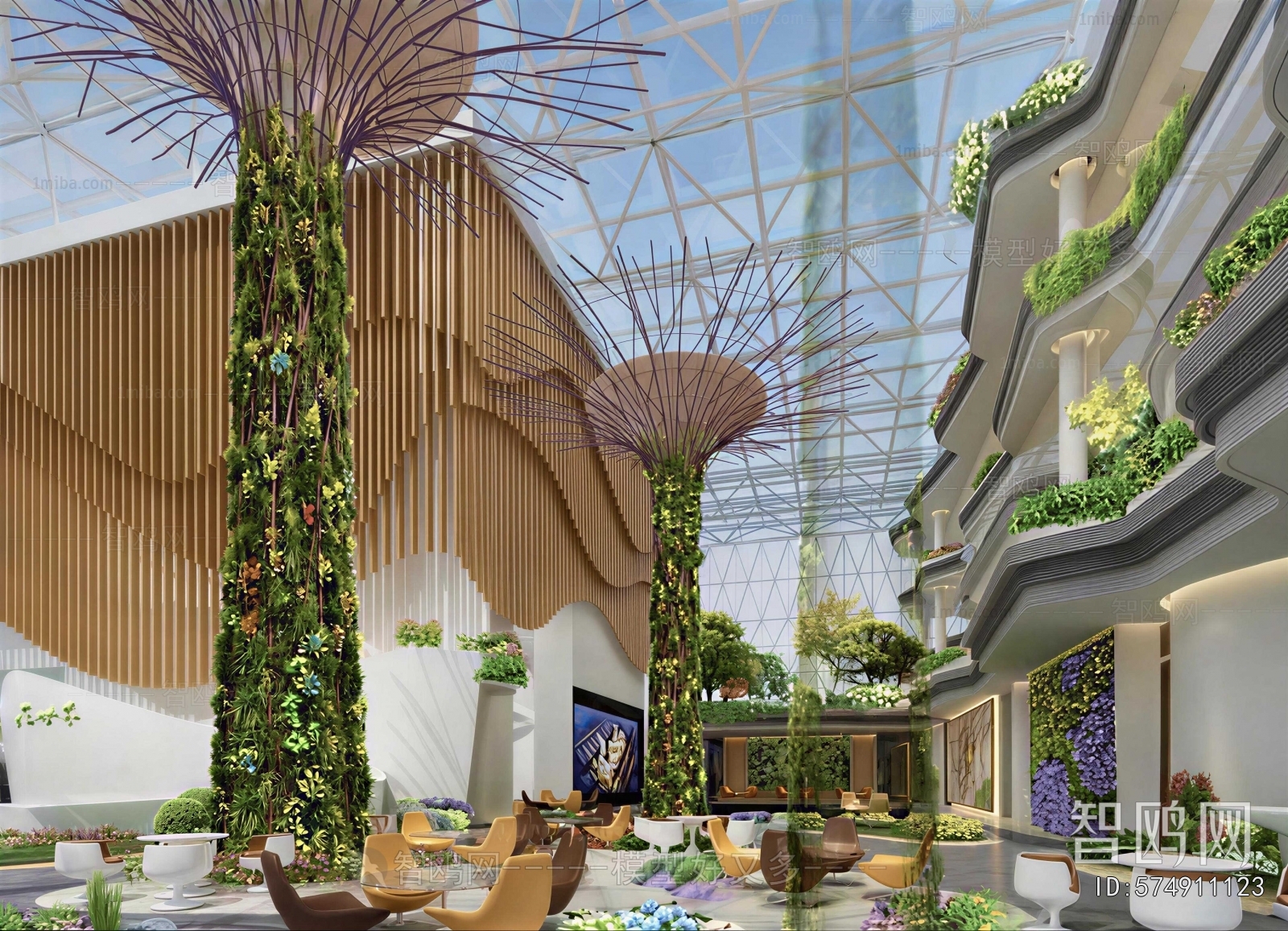 Modern Shopping Mall