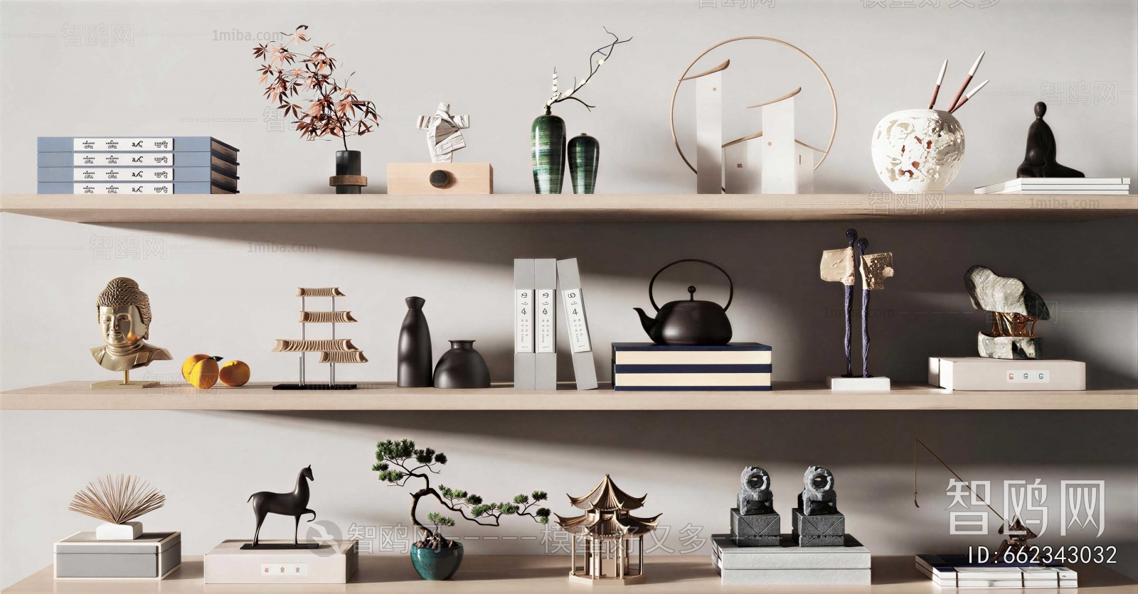 New Chinese Style Decorative Set