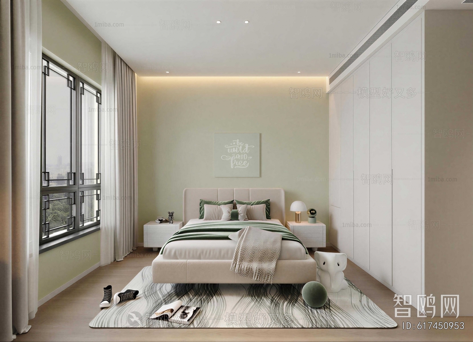 Modern Boy's Room And Son's Room