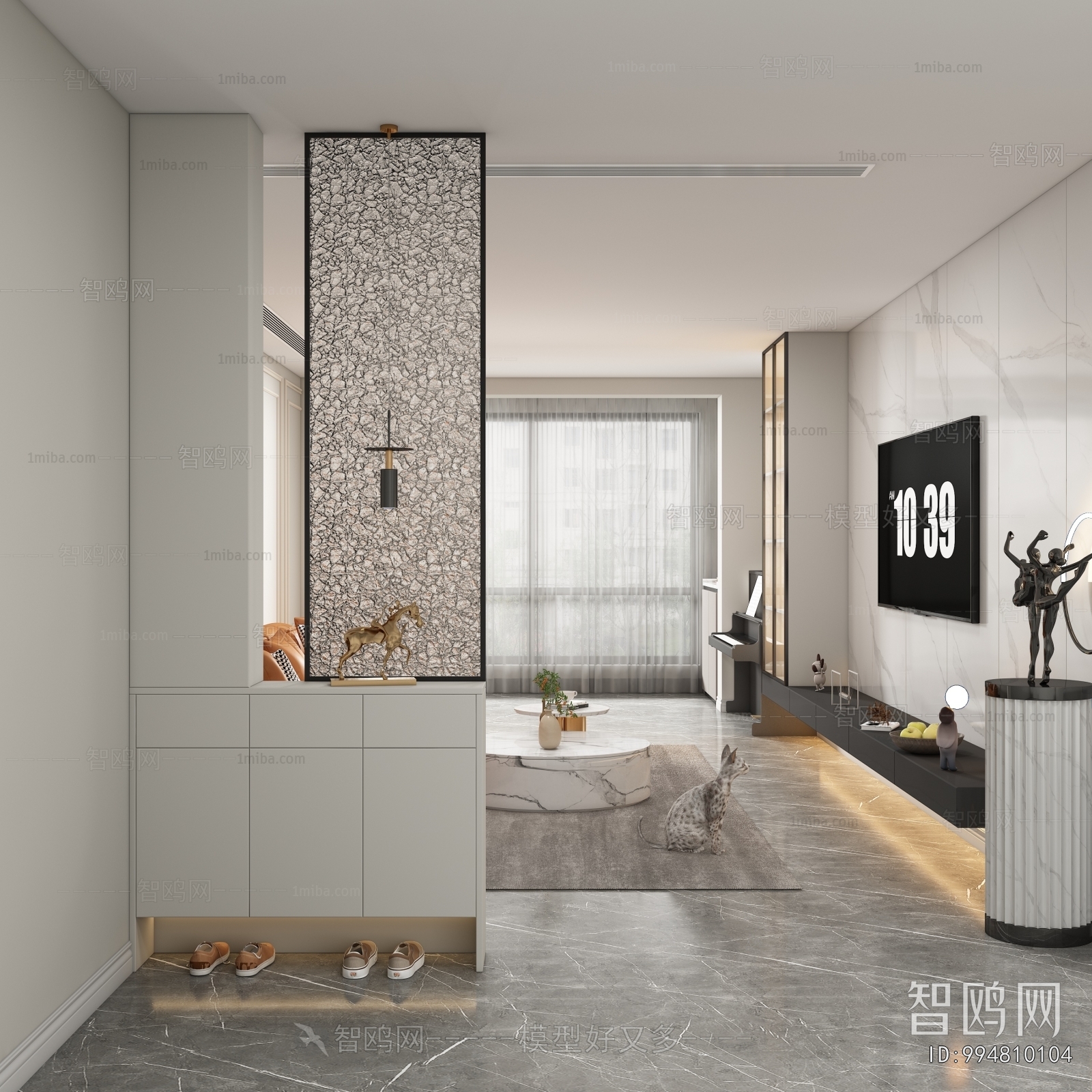 Modern Hallway