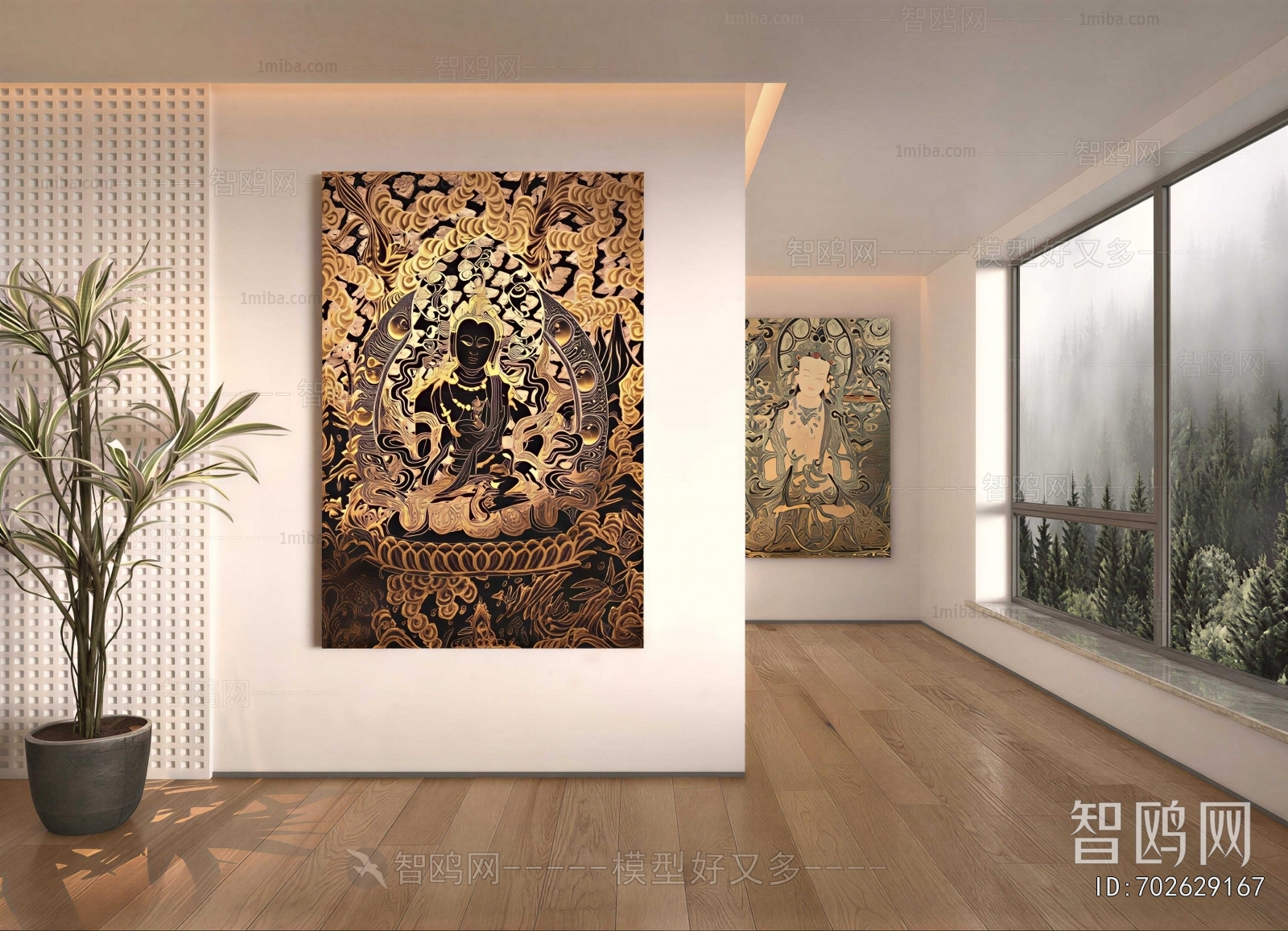 New Chinese Style Painting