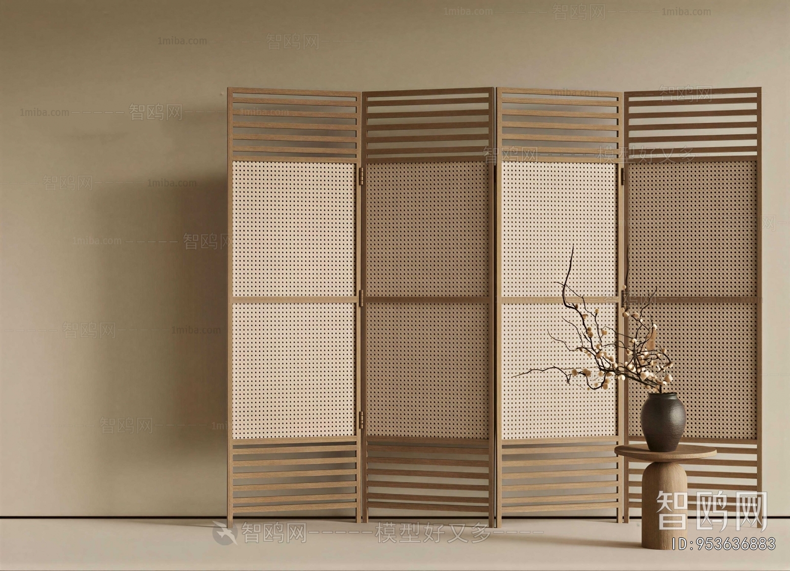 Wabi-sabi Style Partition