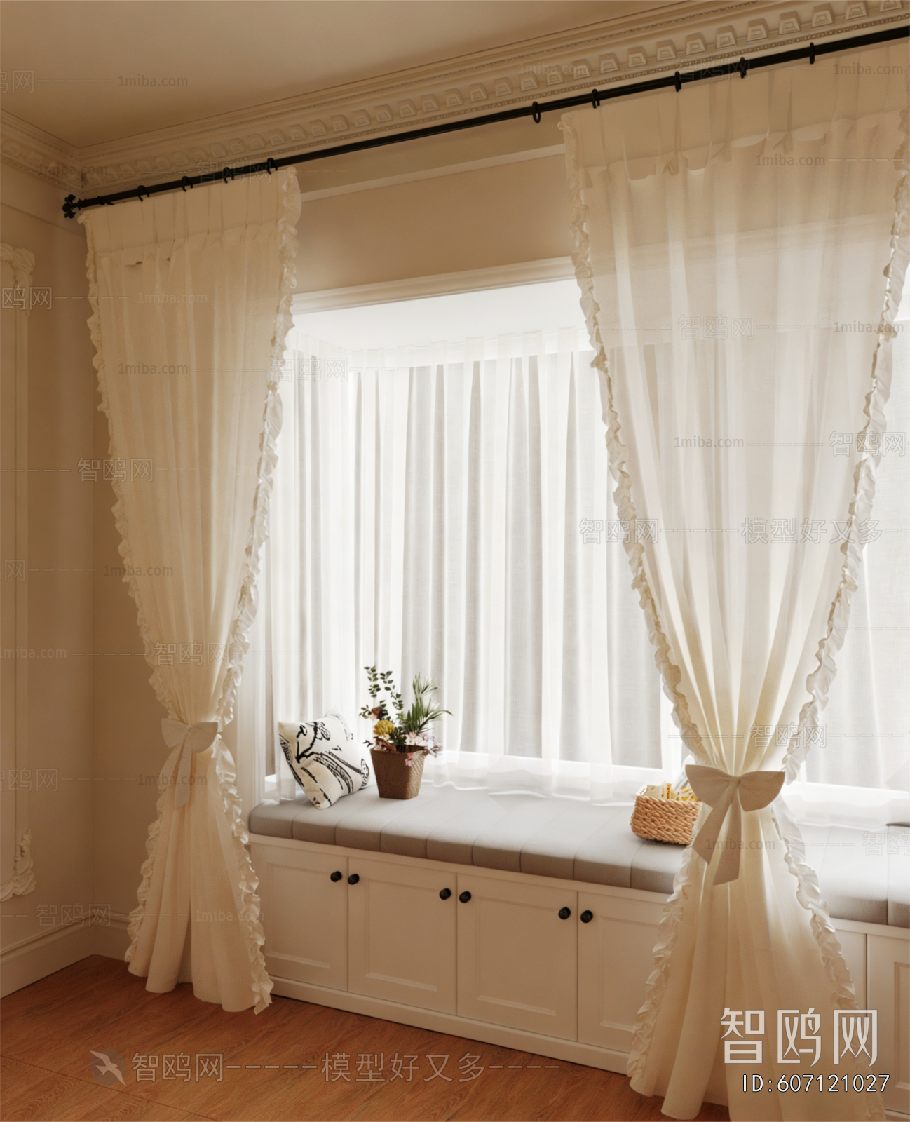 French Style The Curtain