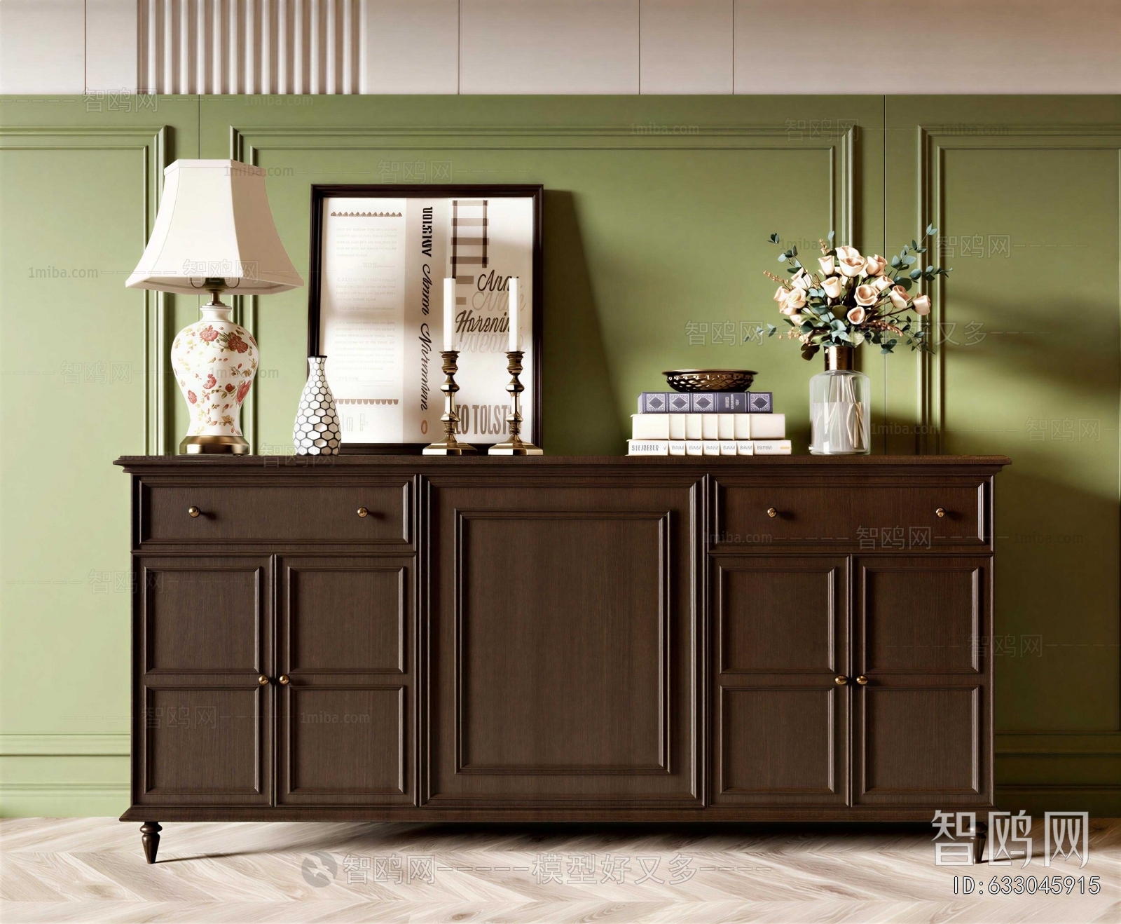 American Style Entrance Cabinet