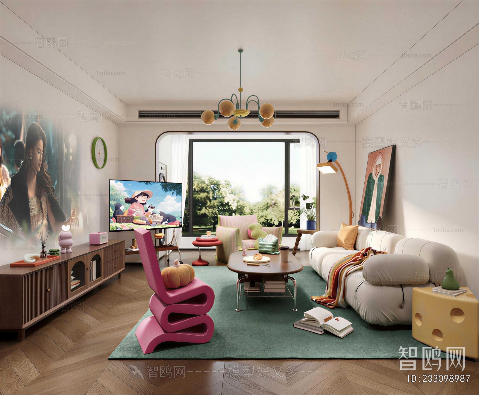 Modern A Living Room