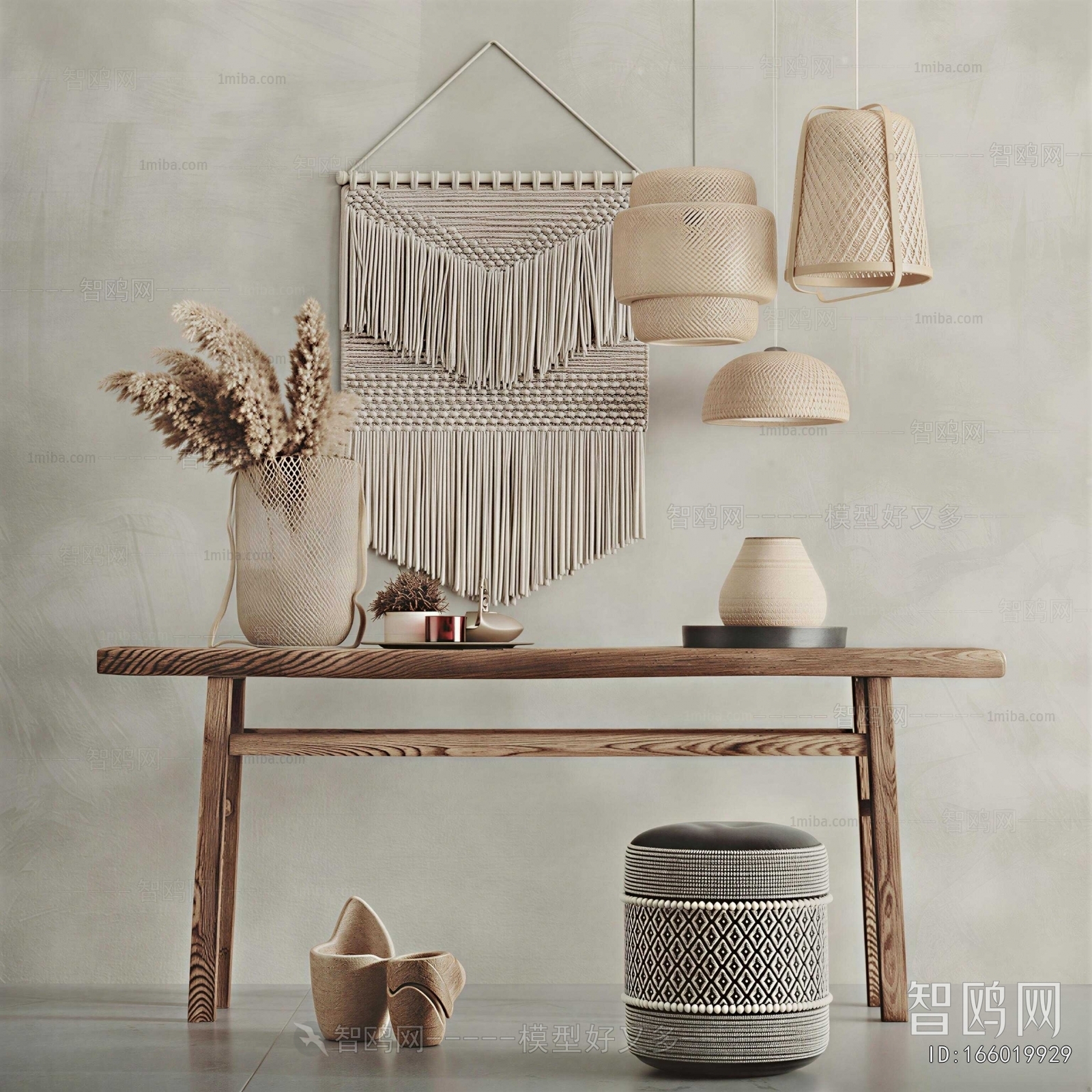 Wabi-sabi Style Decorative Set