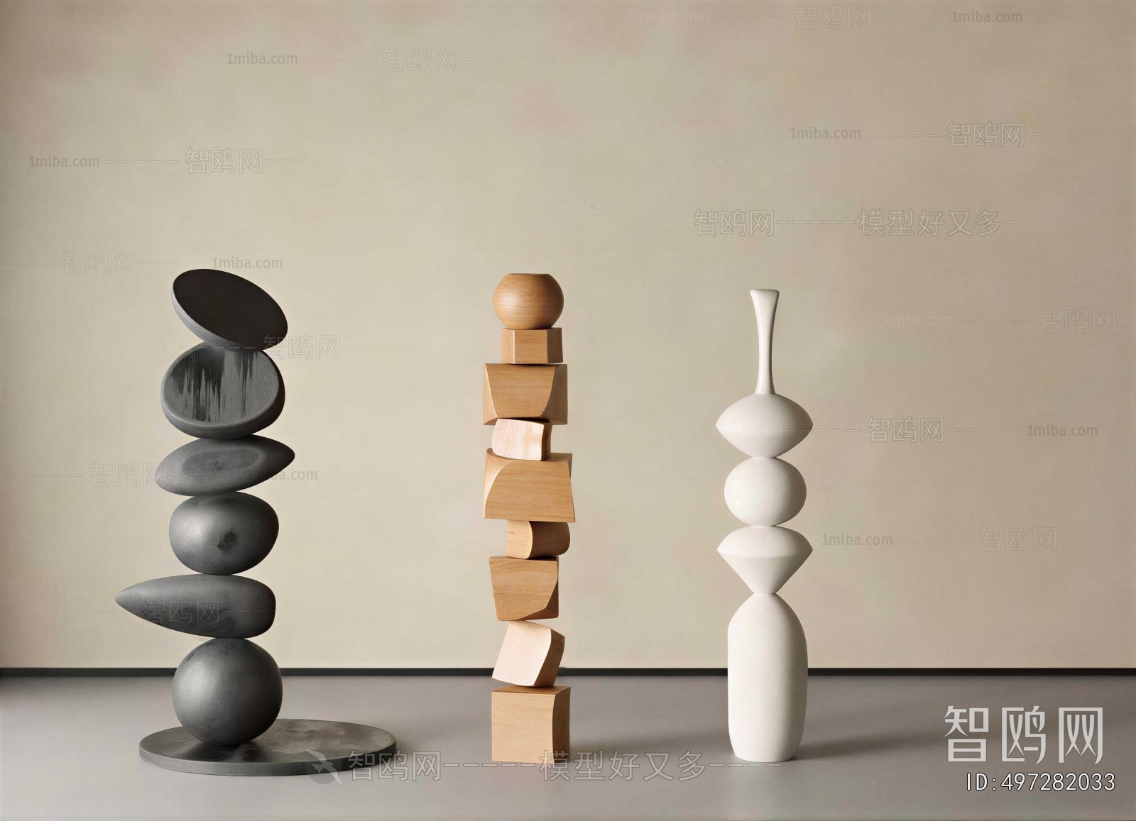 Wabi-sabi Style Sculpture