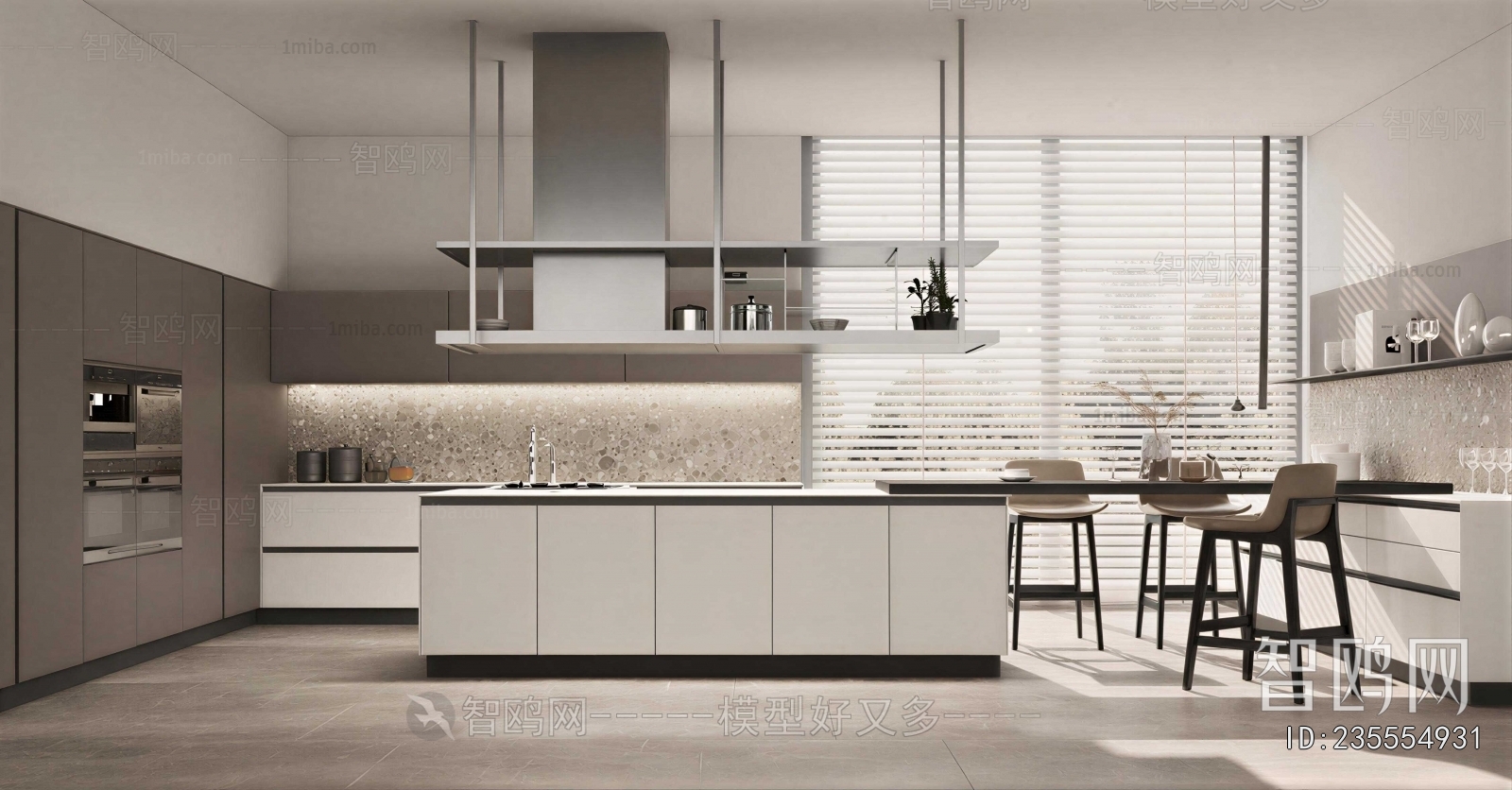 Modern Open Kitchen