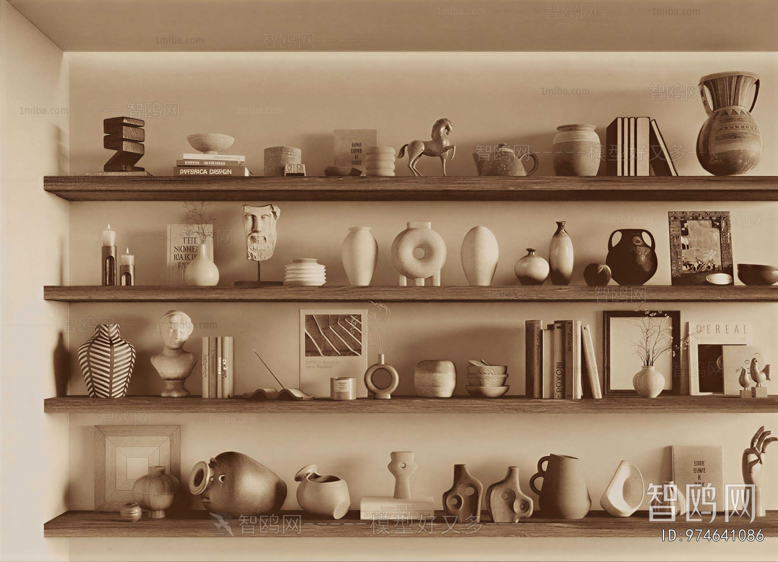 Wabi-sabi Style Decorative Set