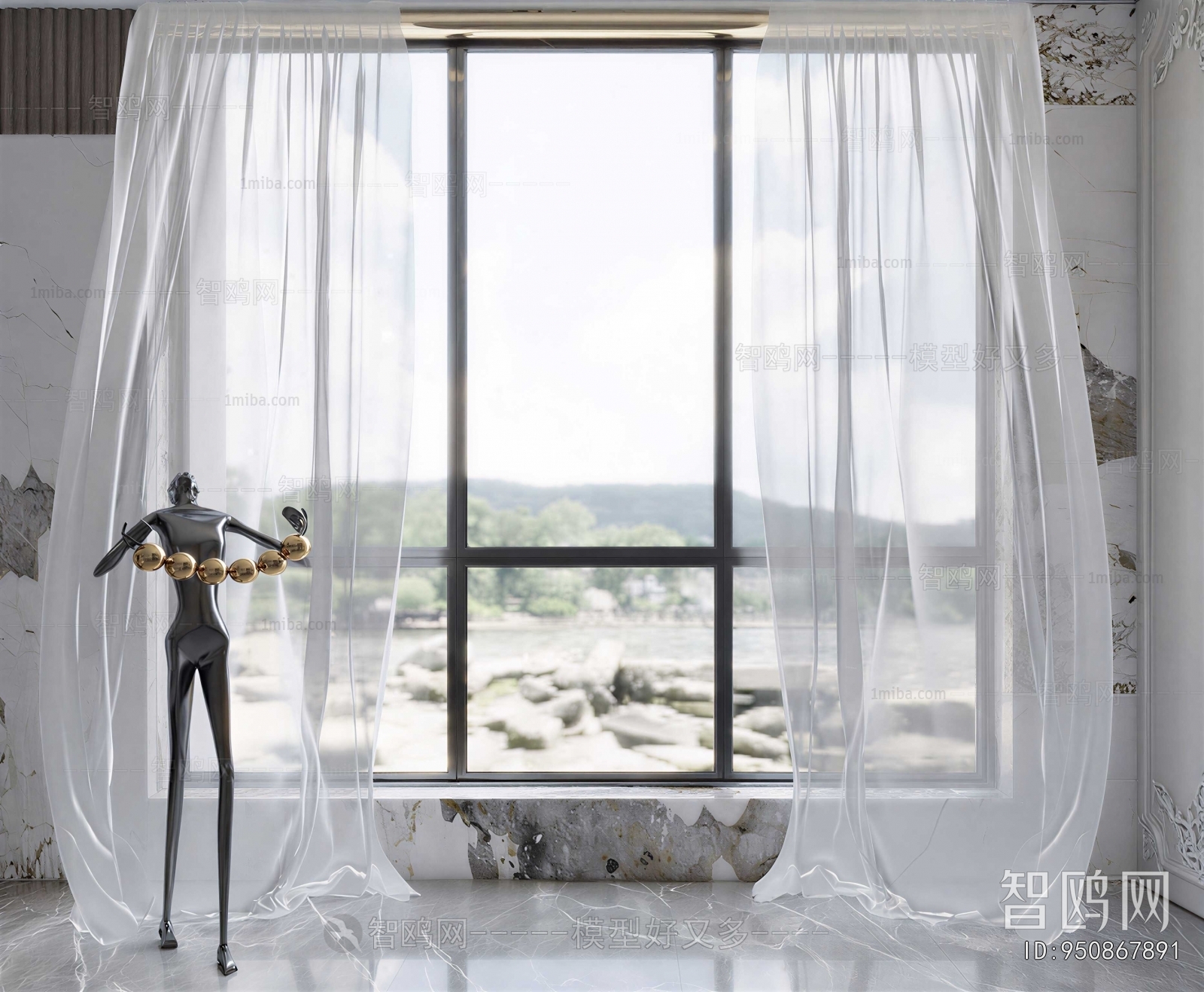 Modern The Curtain
