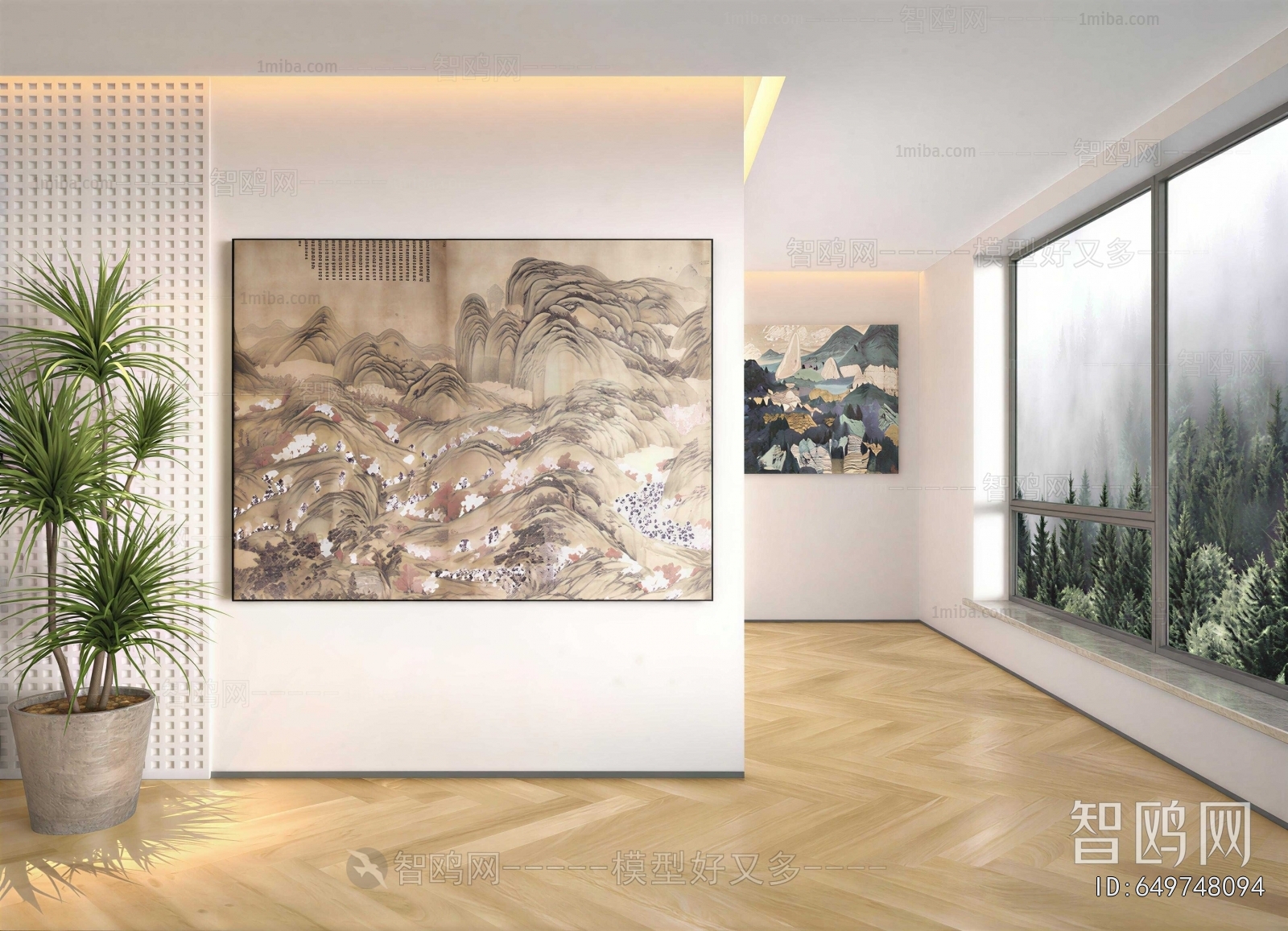 New Chinese Style Painting