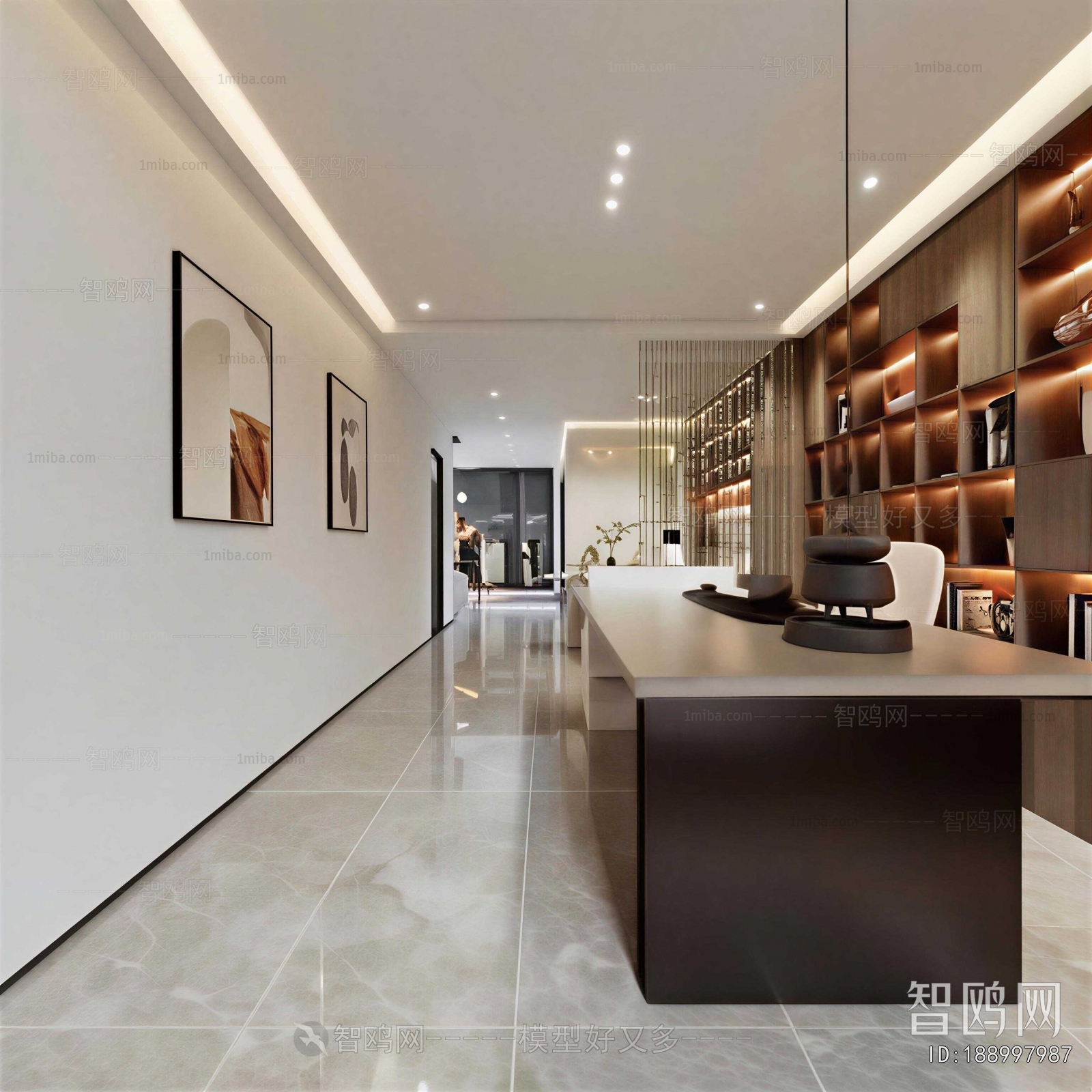 Modern Manager's Office