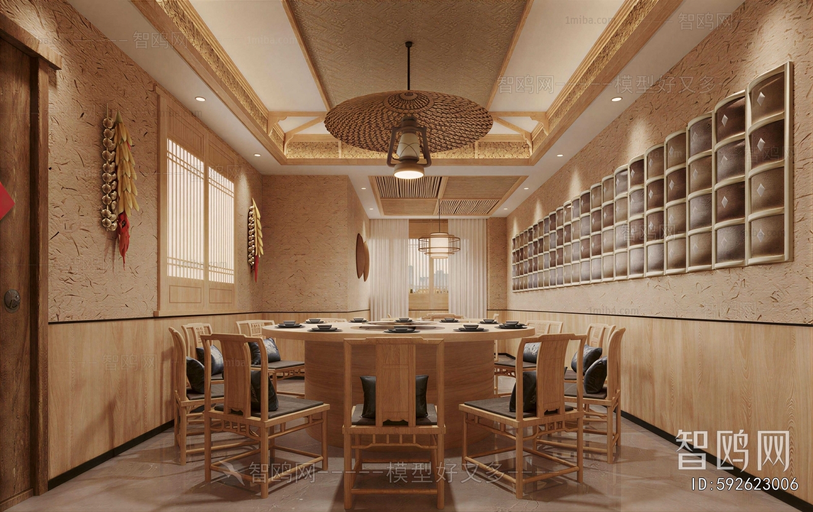 New Chinese Style Restaurant Box