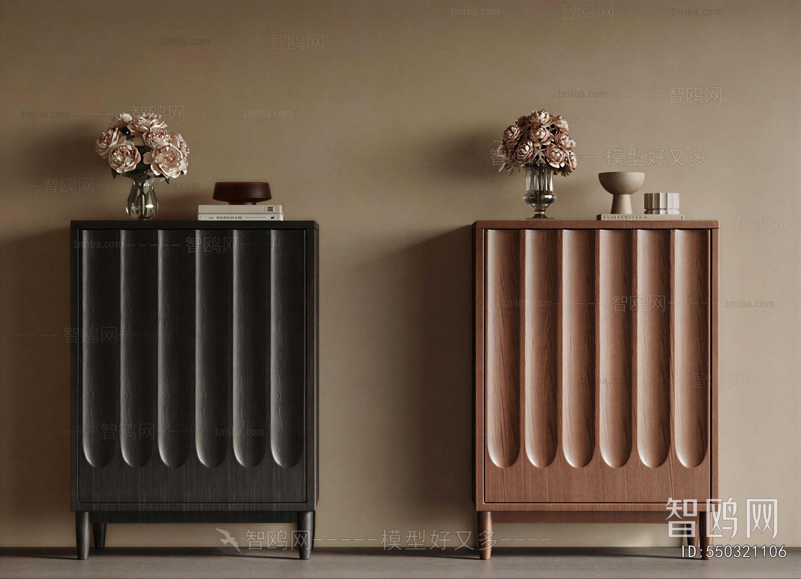 French Style Side Cabinet