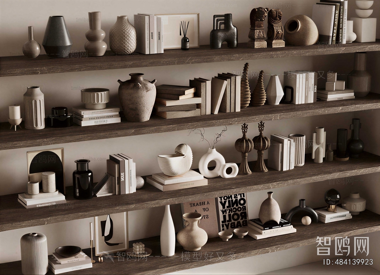 Wabi-sabi Style Decorative Set