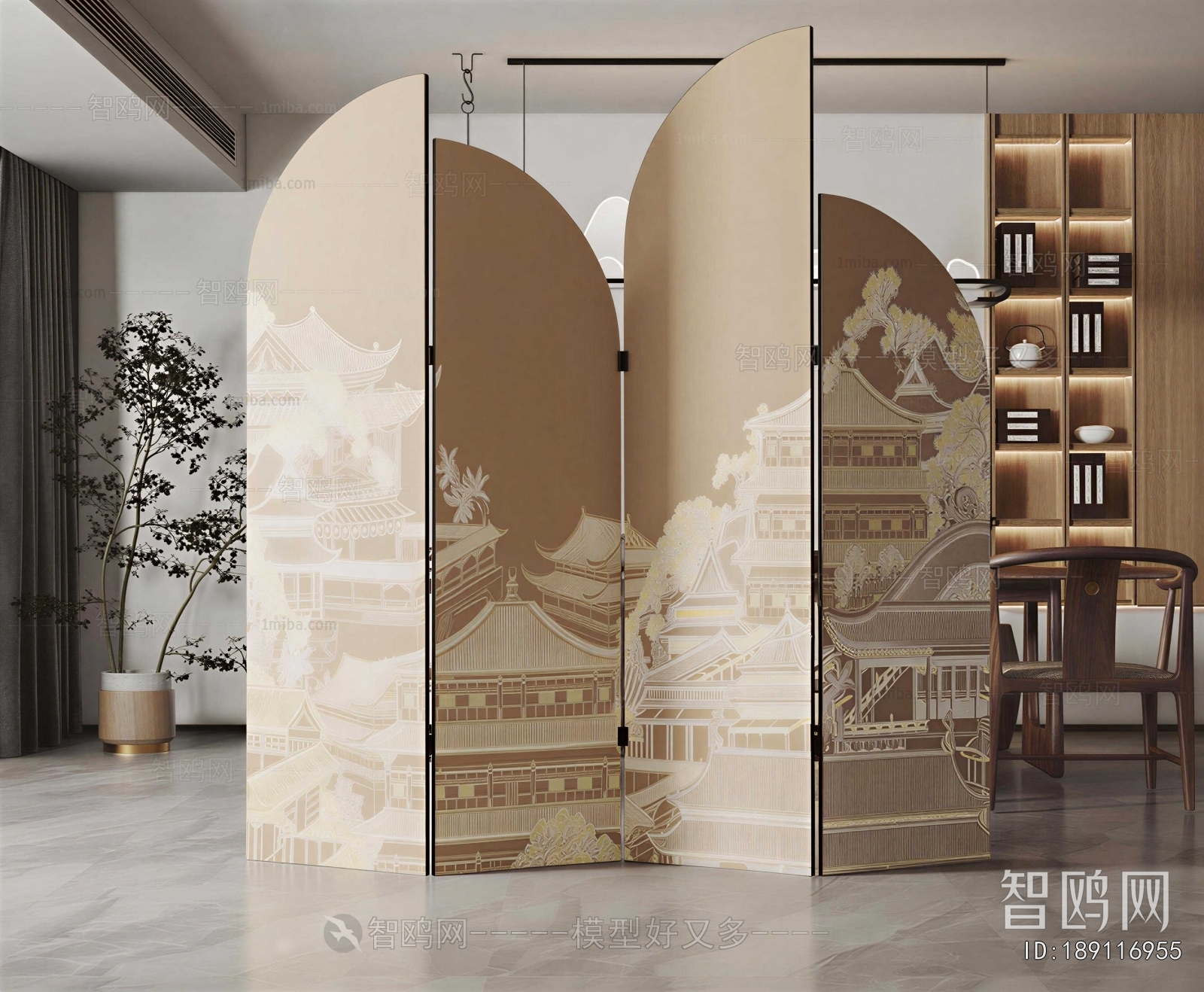 New Chinese Style Partition