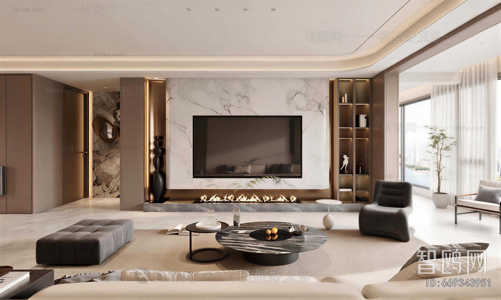 Modern A Living Room