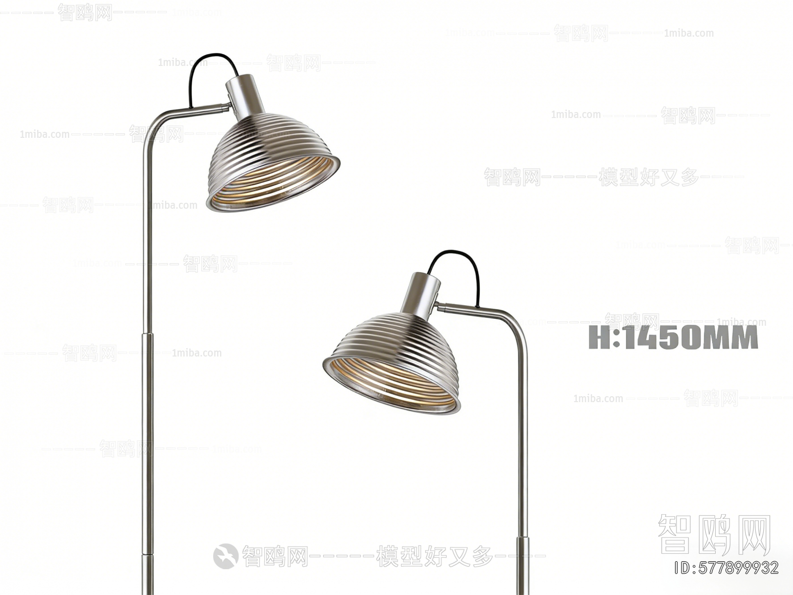 Industrial Style Floor Lamp