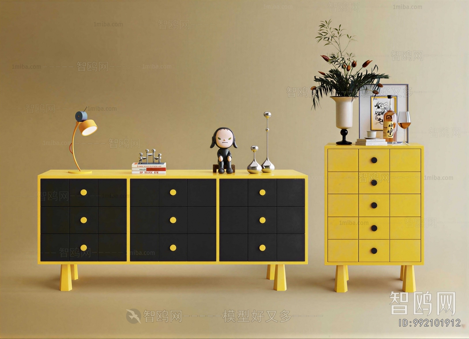 Modern Entrance Cabinet
