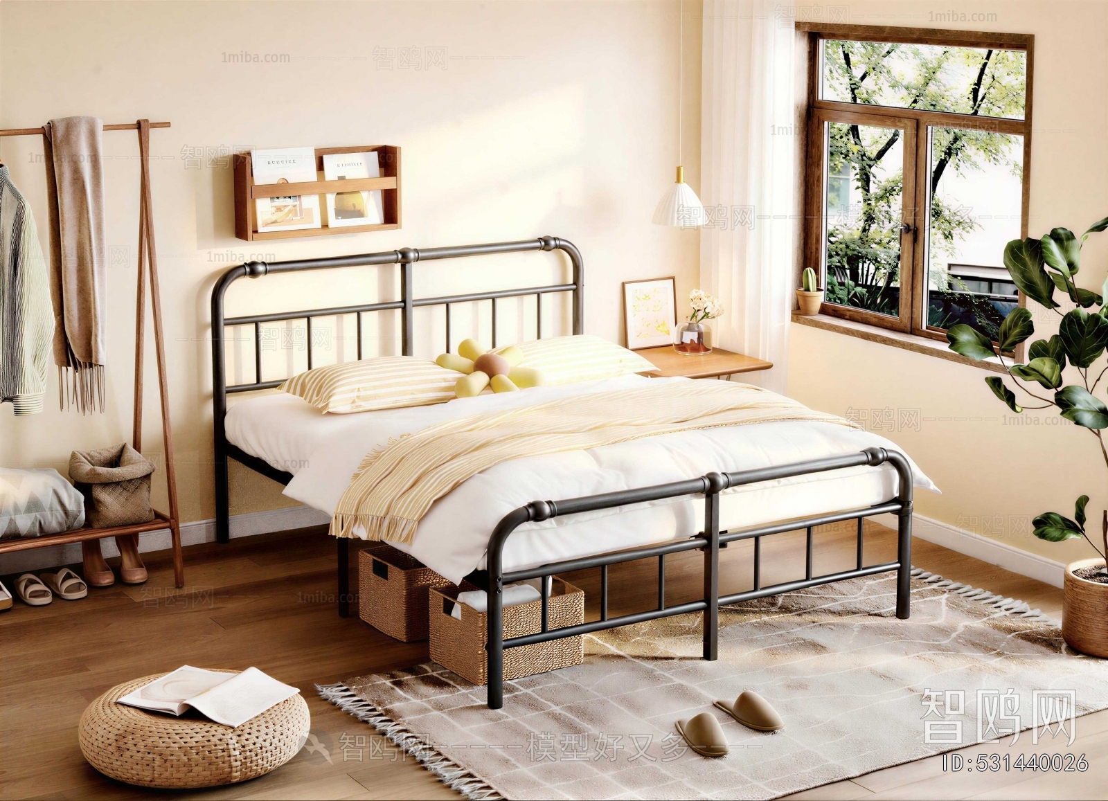 Modern Double Bed