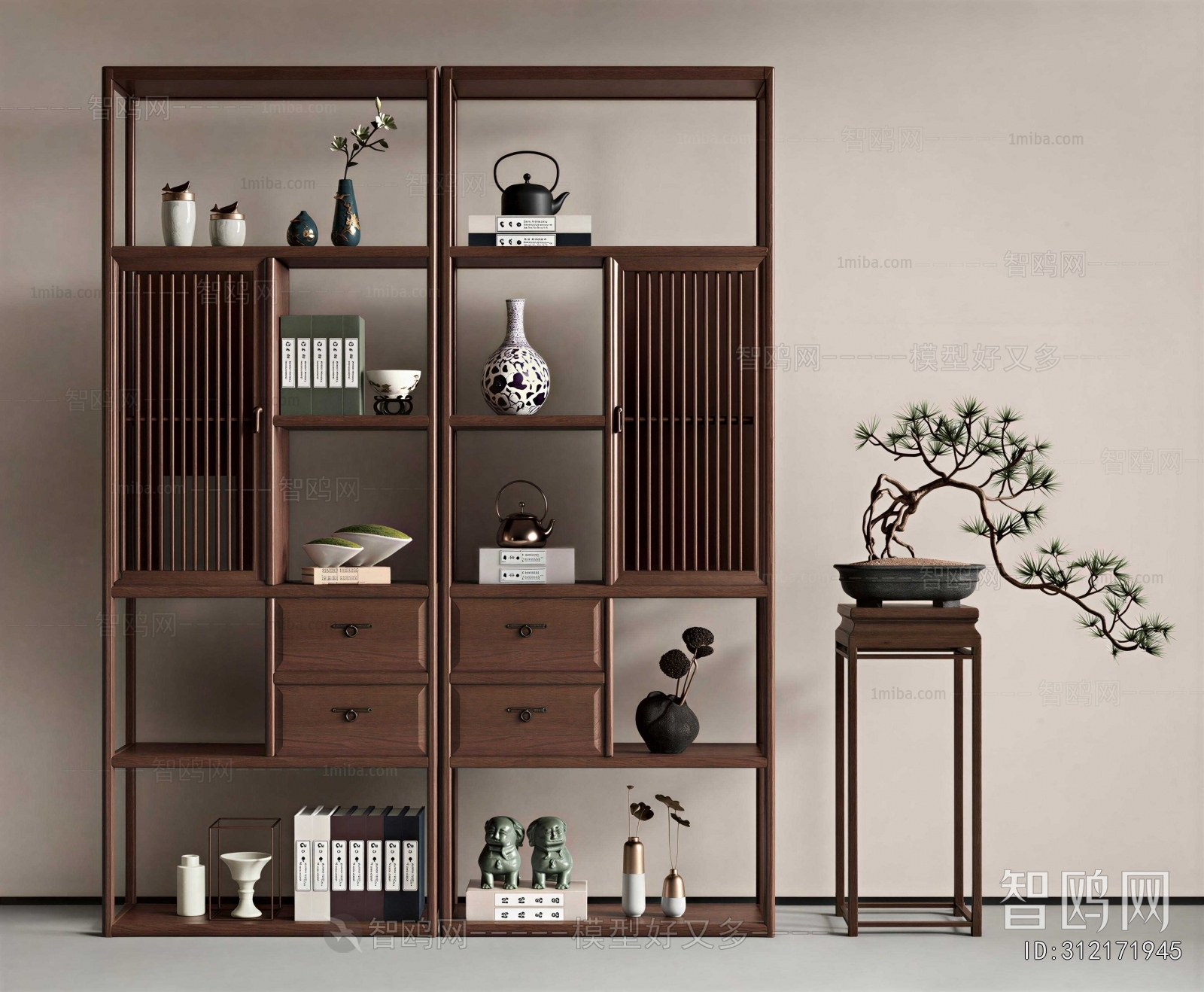New Chinese Style Antique Rack