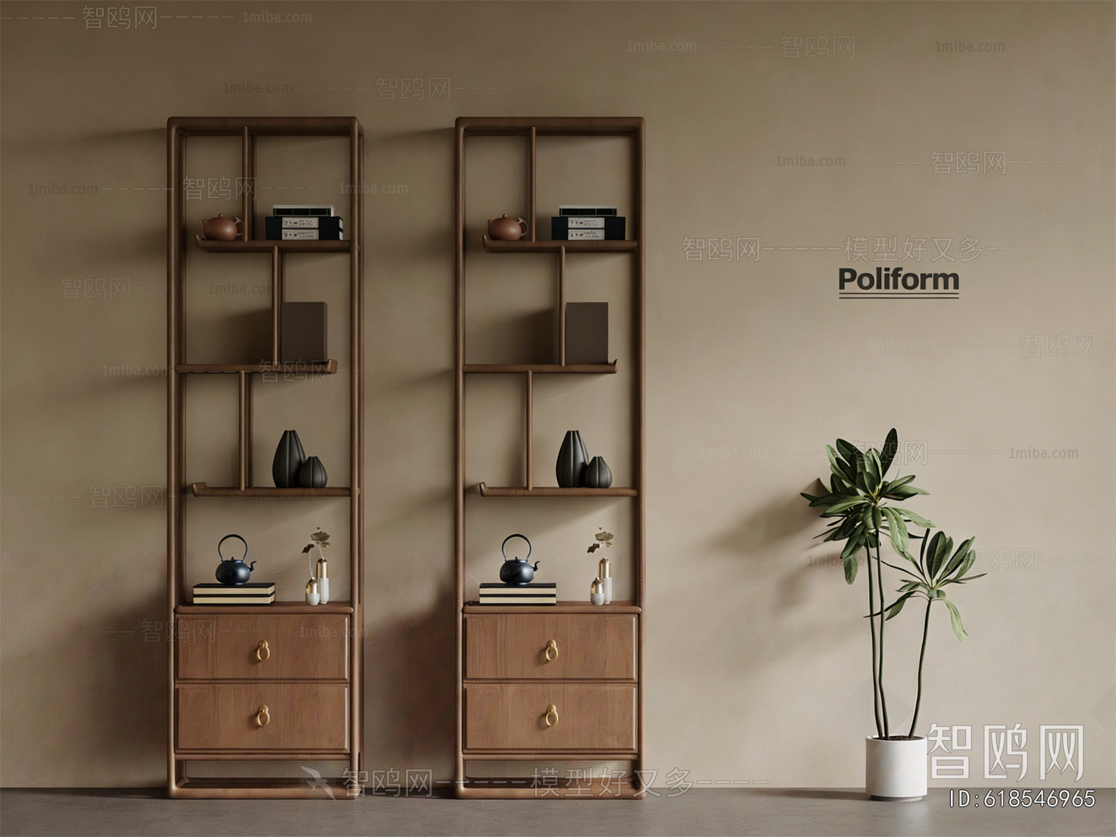 New Chinese Style Antique Rack