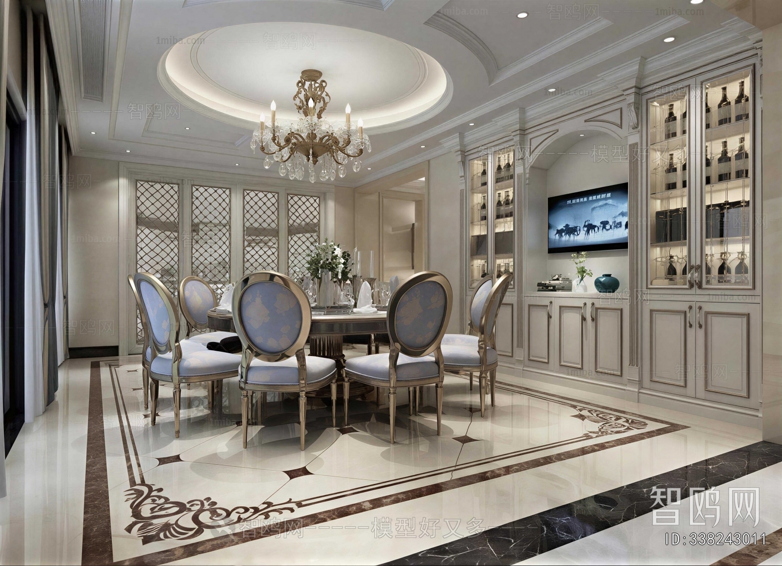 European Style Dining Room