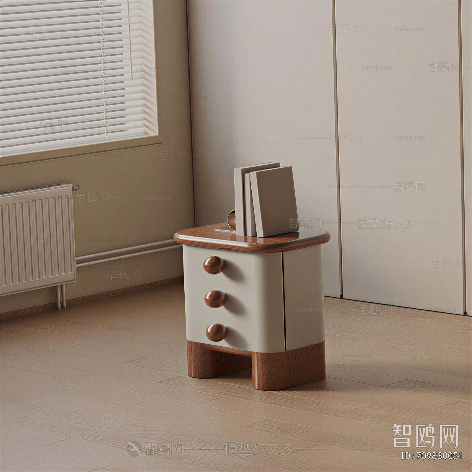 Modern Bedside Cupboard