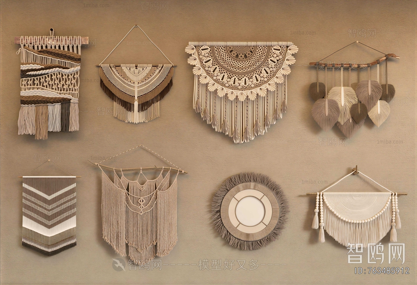 Wabi-sabi Style Wall Decoration