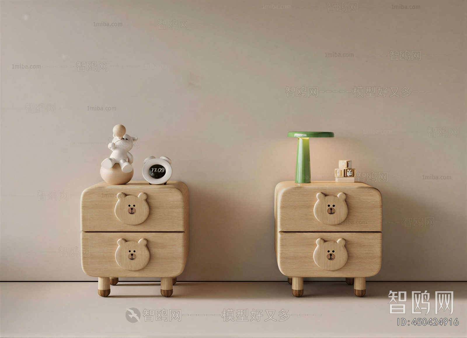 Modern Bedside Cupboard
