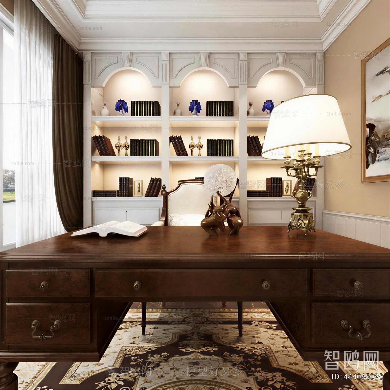 American Style Study Space