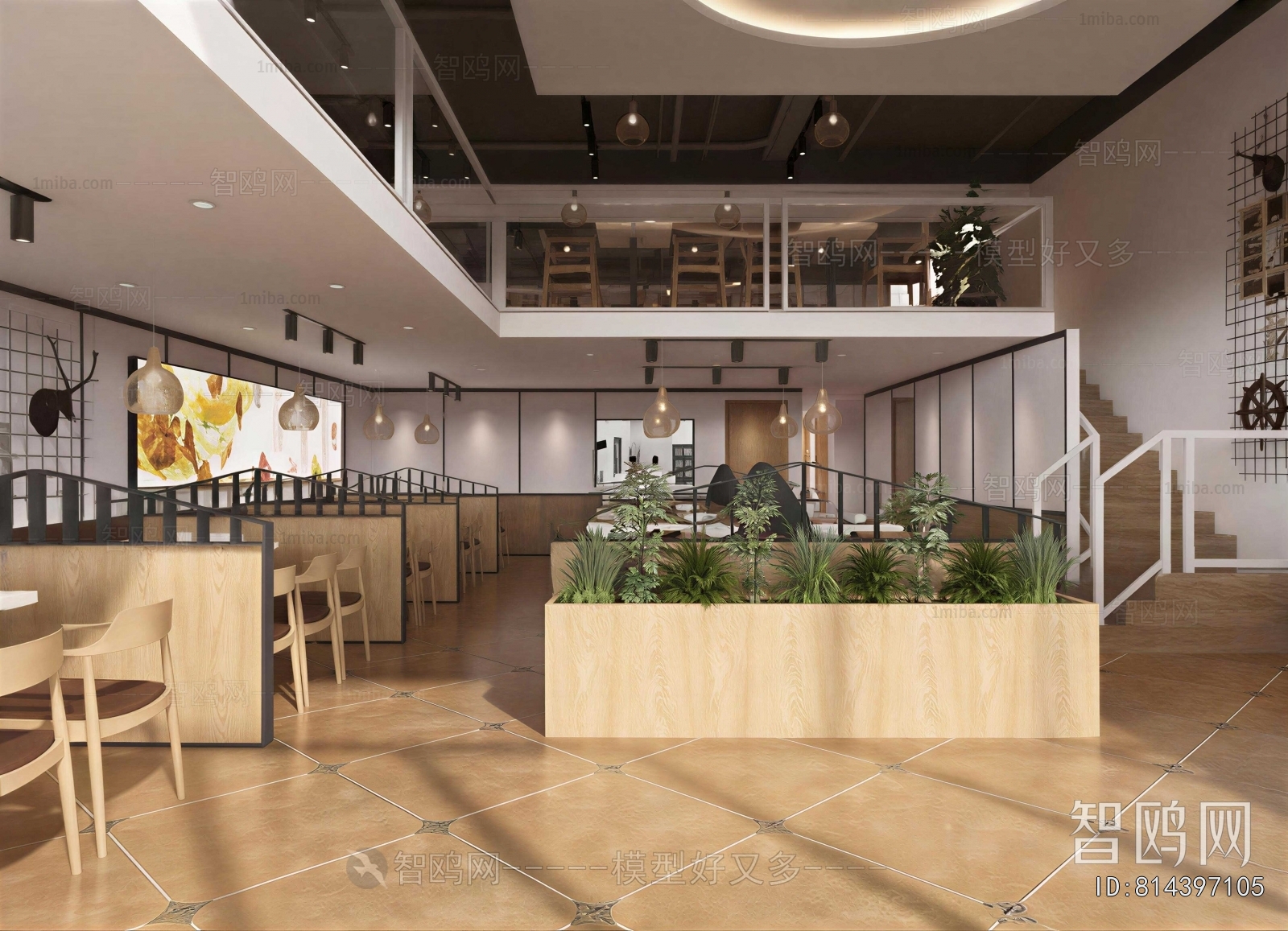 Industrial Style Restaurant