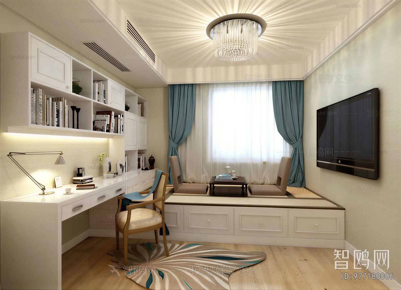 American Style Study Space