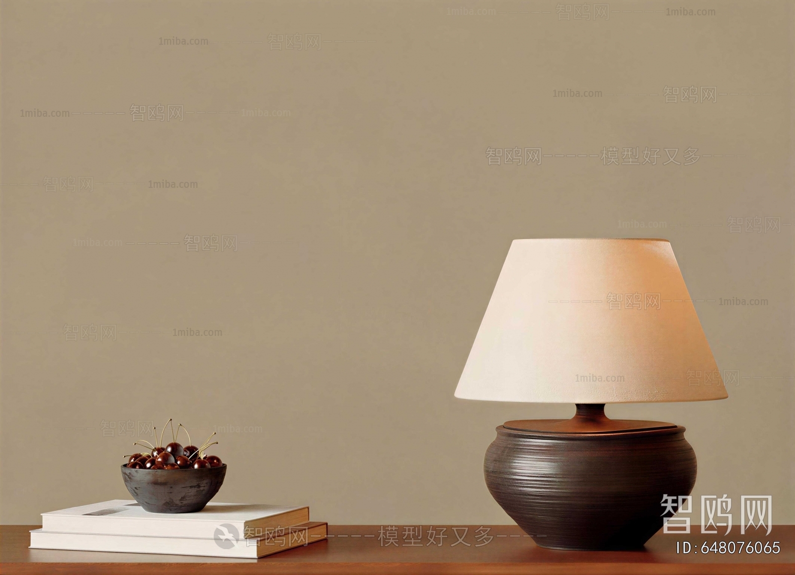 Wabi-sabi Style Table Lamp