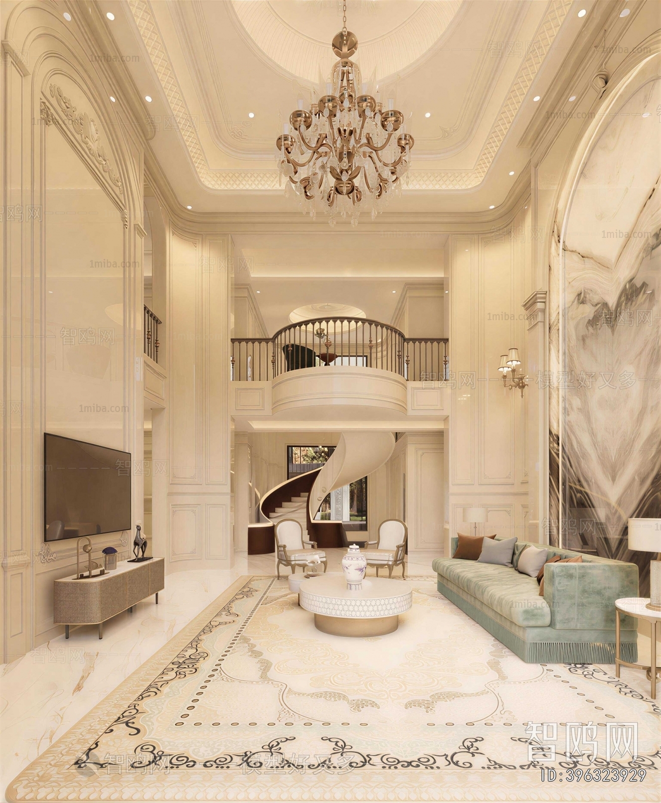 European Style A Living Room