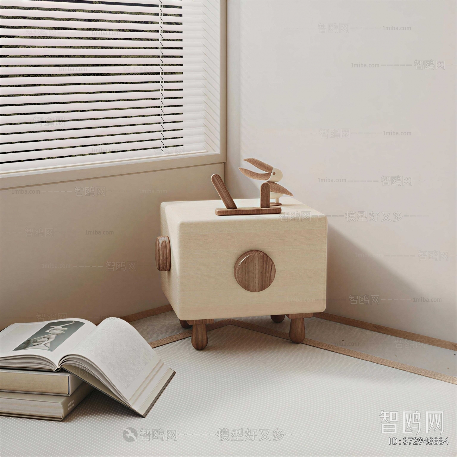 Modern Bedside Cupboard